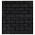 3D Wallpaper Bricks Self-adhesive 10 pcs Black A949-150724