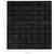 3D Wallpaper Bricks Self-adhesive 10 pcs Black A949-150724