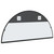 Wall Mirror Black 39.4"x19.7" Arch Iron A949-358652