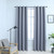 Blackout Curtains with Rings 2 pcs Gray 54"x63" Fabric A949-134849