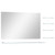 Wall Mirror with 5 Shelves Silver 39.4"x23.6 A949-249446