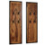 Coat Racks 2 pcs Solid Acacia Wood A949-246232