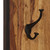 Coat Racks 2 pcs Solid Acacia Wood A949-246232