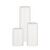 Pillar Candles and Glass Vases Set 36 Pcs, Clear Cylinder Hurricane Candle Holders for Wedding Cent E415-BLYZHPLZTZHPC9ASZ001V0