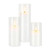 Pillar Candles and Glass Vases Set 36 Pcs, Clear Cylinder Hurricane Candle Holders for Wedding Cent E415-BLYZHPLZTZHPC9ASZ001V0