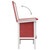 Outdoor Rabbit Hutch 1 Layer Red Wood A949-170830