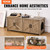 Cat Litter Box Enclosure for 2 Cats, Litter Box Furniture Hidden with Double Rooms, Wooden Cat Box  E415-JSDMMSPWQ472MXLF5V0