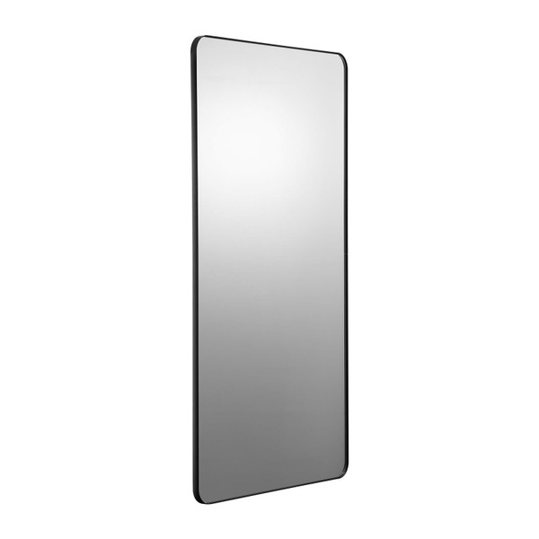 Wall Mounted Makeup Mirror, 0.15" Thick, 28" x 60" Mirror with Aluminium Alloy Frame & Explosion-Pr E415-JXJ2860INCHB1E0JQV0