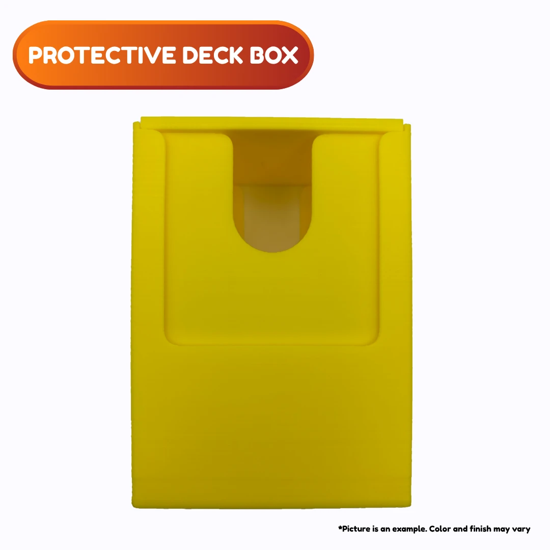 Example protective deck box included with the Champion Bundle