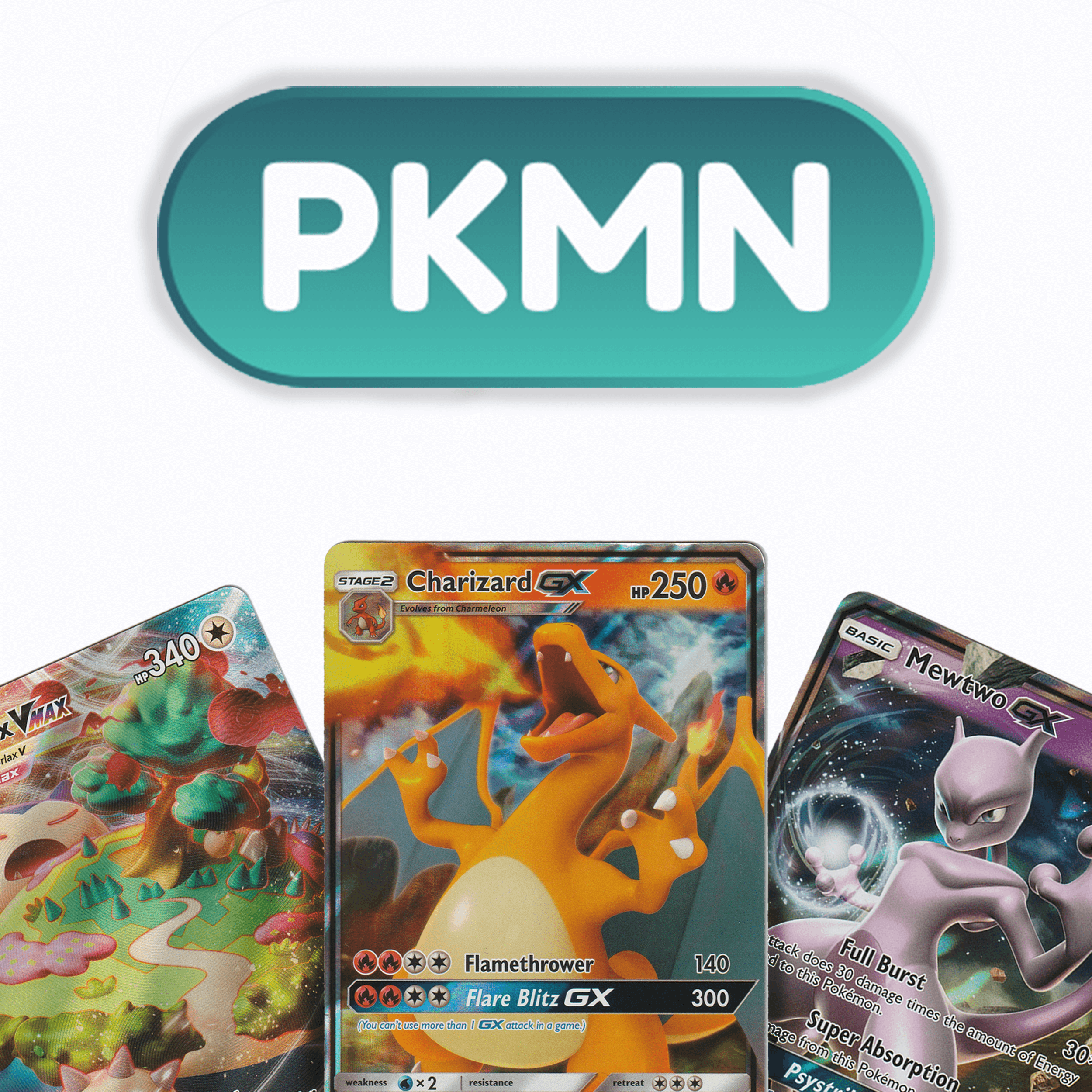 A colorful assortment of genuine Pokémon trading cards