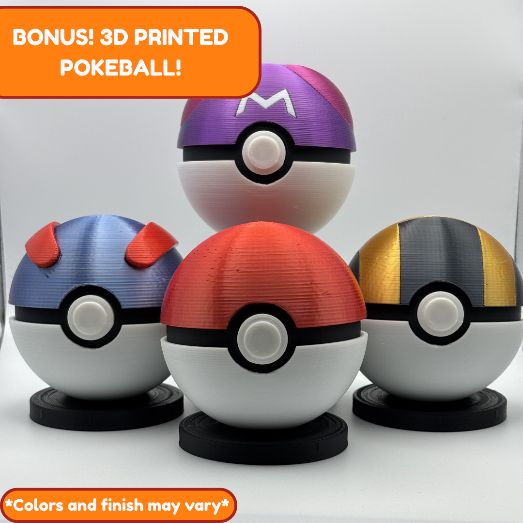 Bonus three-dimensional printed Poké Ball
