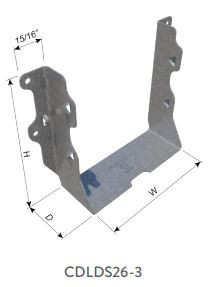 CDLDS263 FACE MOUNT HANGER