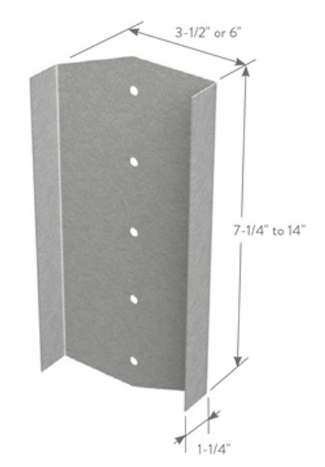 QTWS 6x6 QUICK TWIST WEB STIFFENER