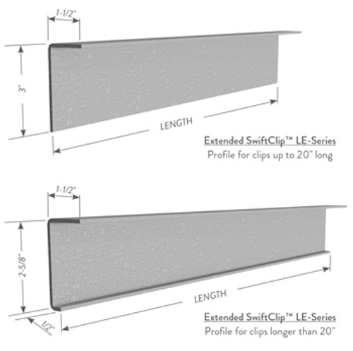 LE6818 - EXT SWIFTCLIP™14GA