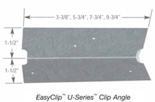 U549 CLIP ANGLE 16GA