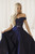 SENAT CORSET DRESS NAVY BLUE 68002-3