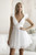 SENAT SHORT PLEATED  DRESS WHITE 66003-2