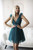 SENAT SHORT PLEATED  DRESS BOOTLE GREEN 66003-1