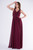 EVA & LOLA DRESS eggplant 58003-1