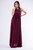 EVA & LOLA DRESS eggplant 58001-1