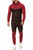 SWEAT SUIT MAN- RED 52008-2