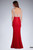 SOKY SOKA DRESS RED 48004-1
