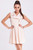 EMAMODA DRESS - CREAM 19002-3