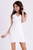 PINK BOOM  DRESS - WHITE 9603-2