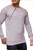 MALE LONG SWEATER CRSM - LIGHT GRAY 9501-1