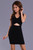 EMAMODA DRESS - BLACK 8901-1