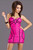 EMAMODA DRESS-fuchsia 6823-3