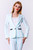 4306-2 Pastel striped jacket - blue