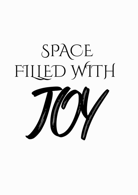 Space Filled With Joy Artwork / Design
