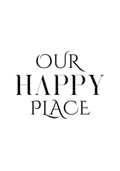 Our Happy Place Artwork / Design