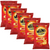 Jacobs Mini Cheddars 30% Less fat Cheddar & Paprika 115g - 6 Pack.