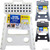 Folding Step Stool 150kg Carry Handle | Size (W29 x H39 x D22 cm)- 1 Pack.