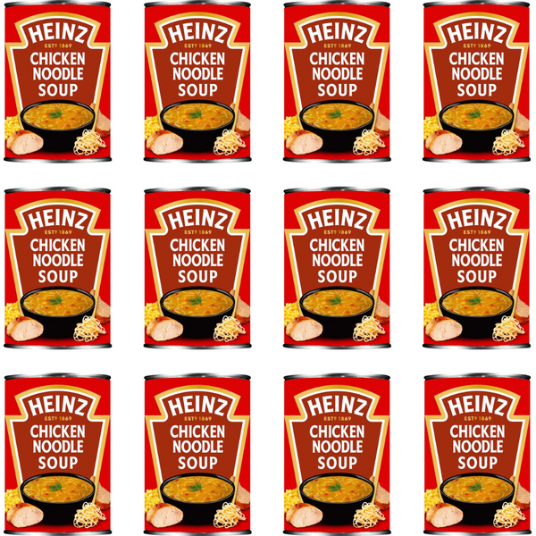 Heinz Chicken Noodle Soup 400G - 12 Packs