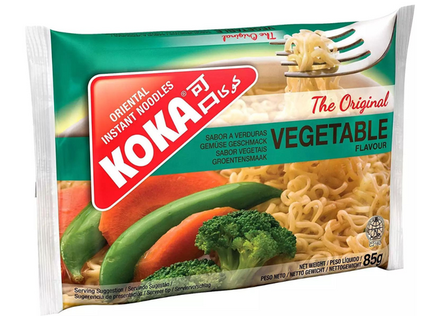 Koka Vegetable Flavour Noodles (30x85g) - Full Case