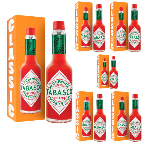 Tabasco Original Red Pepper Hot Sauce 57ml -  6 Packs