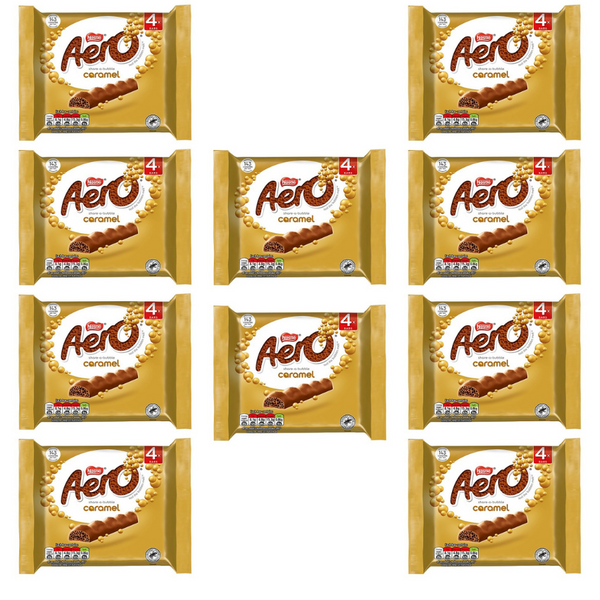 Aero Caramel 4x27g - 10 Packs