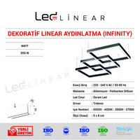Infinity Dekoratif Linear Aydınlatma