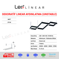 Unstable Dekoratif Linear Aydınlatma