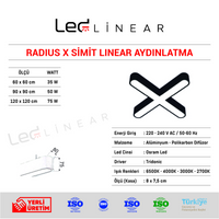 Radius X Simit Linear Aydınlatma