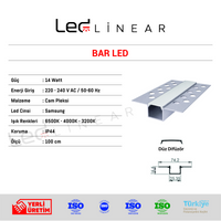 Trimless Standart Bar Led