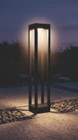 Kare Bollard Bahçe Aydınlatma 80 cm 12W | Led Linear