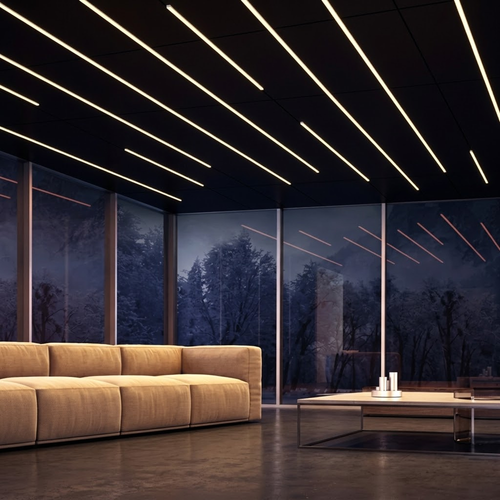 Sıva Altı Linear Aydınlatma 50x35 Kasa