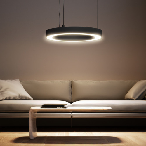 Yuvarlak Simit Linear Aydınlatma 50x50 Kasa