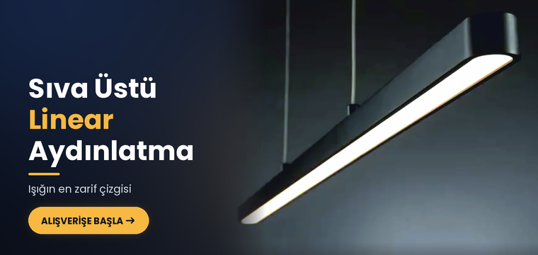 Sıva Üstü Linear Aydınlatma