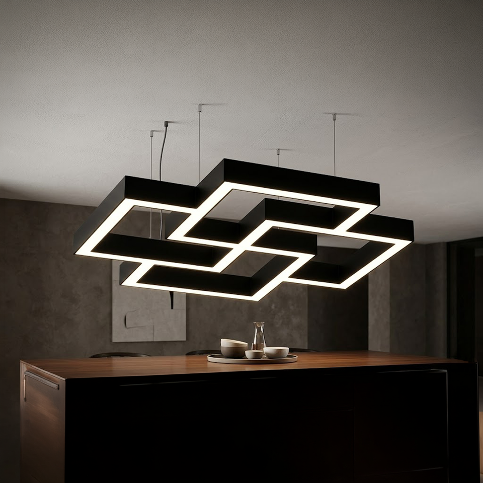 Labirent Dekoratif Linear Aydınlatma