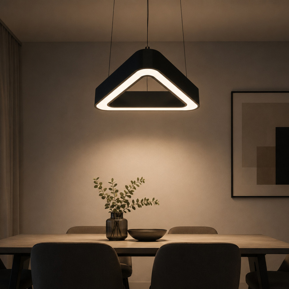 Radius Üçgen Simit Linear Aydınlatma